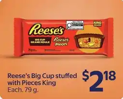 Walmart Reese's Big Cup stuffed with Pieces King offer