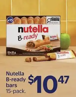 Walmart Nutella B-ready bars offer