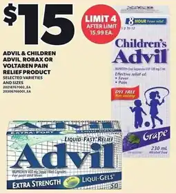 Loblaws Advil children's advil offer