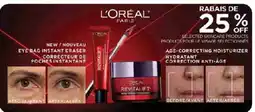 Jean Coutu L'oreal paris selected skincare products offer