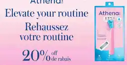 Jean Coutu Athena razor offer