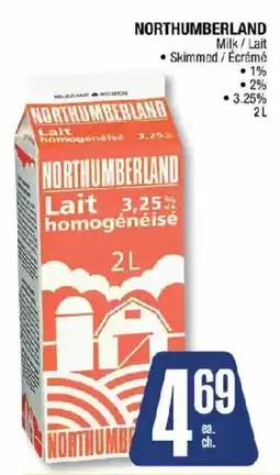 Jean Coutu Northumberland milk offer