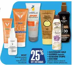 Jean Coutu Selected sun care products offer