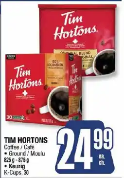 Jean Coutu Tim Hortons Coffee / Café offer