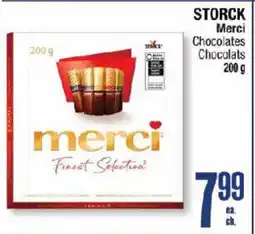 Jean Coutu Storck merci chocolates offer