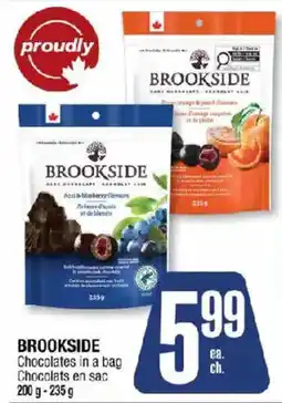 Jean Coutu Brookside chocolates in a bag offer