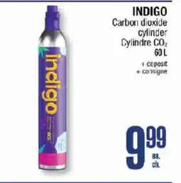 Jean Coutu Indigo carbon dioxide cylinder offer