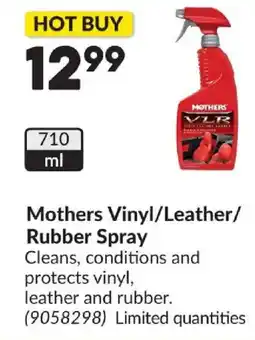Princess Auto Mothers Vinyl/Leather/Rubber Spray offer