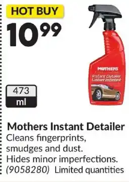 Princess Auto Mothers instant detailer offer