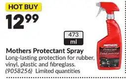 Princess Auto Mothers Protectant Spray offer