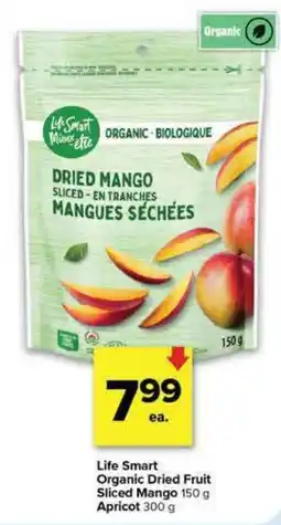 Metro Life Smart Organic Dried Fruit Sliced Mango offer