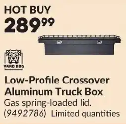 Princess Auto Vard Dog Low-Profile Crossover Aluminum Truck Box offer