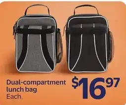 Walmart Dual-compartment lunch bag offer