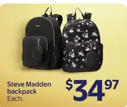 Walmart Steve Madden backpack offer