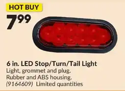 Princess Auto 6 in. LED Stop/Turn/Tail Light offer
