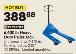 Princess Auto Powerfist 6,600 lb Heavy Duty Pallet Jack offer