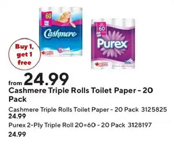 Cashmere triple rolls toilet paper