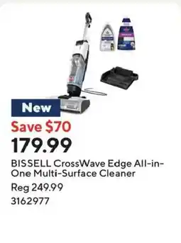 Staples Bissell CrossWave Edge All-in-One Multi-Surface Cleaner offer