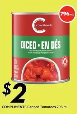 Sobeys Compliments Canned Tomatoes offer