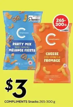 Sobeys Compliments Snacks offer