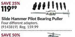 Princess Auto Slide Hammer Pilot Bearing Puller offer