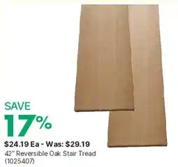 Kent Reversible Oak Stair Tread offer