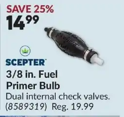 Princess Auto Scepter 3/8 in. Fuel Primer Bulb offer