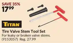 Princess Auto Titan tire valve stem tool set offer