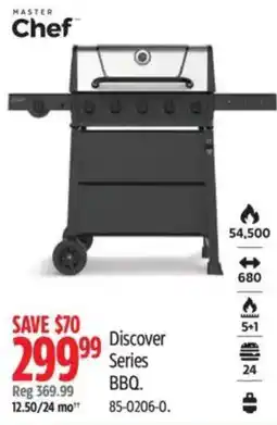Canadian Tire Master Chef Discover Series BBQ offer