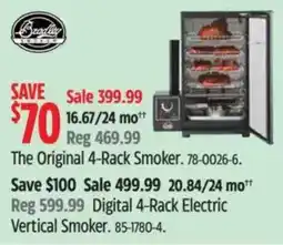 Canadian Tire Bradley The Original 4-Rack Smoker offer