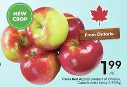 Sobeys Paula Red Apples offer