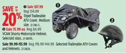Canadian Tire Triple Trailerable ATV Cover offer