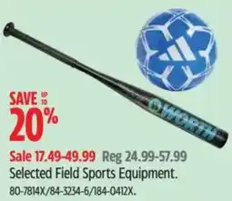 Canadian Tire Selected Field Sports Equipment offer