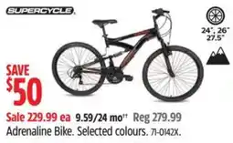 Canadian Tire Supercycle Adrenaline Bike offer