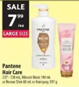 Co-op Pantene Hair Care offer