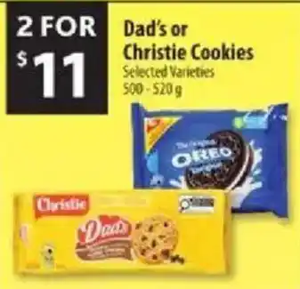 Dad's or Christie Cookies