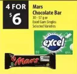 Co-op Mars Chocolate Bar offer