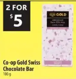 Co-op Co-op Gold Swiss Chocolate Bar offer