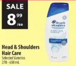 Co-op Head & Shoulders Hair Care offer