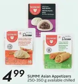 Sobeys Summi Asian Appetizers offer