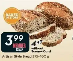 Sobeys Artisan Style Bread offer