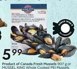 Sobeys Mussel King PEI Mussels in Shell offer