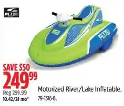 Canadian Tire Fluid Motorized River/Lake Inflatable offer