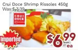 Ample Food Market Cruideoce shrimp rissoles offer