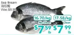 Ample Food Market Sea Bream offer