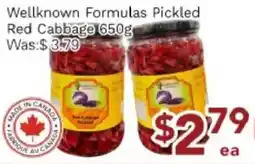 Ample Food Market Wellknown Formulas Pickled Red Cabbage offer