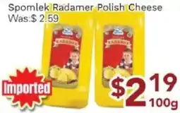 Ample Food Market Spomlek Radamer Polish Cheese offer
