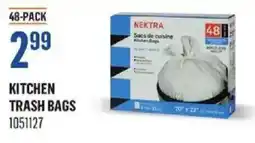 Canac Nektra kitchen trash bags offer