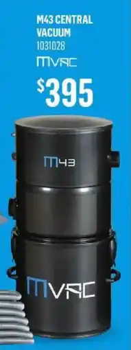 Canac MVRC M43 central vacuum offer