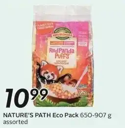Sobeys Nature's Path Red Panda Puffs assorted offer